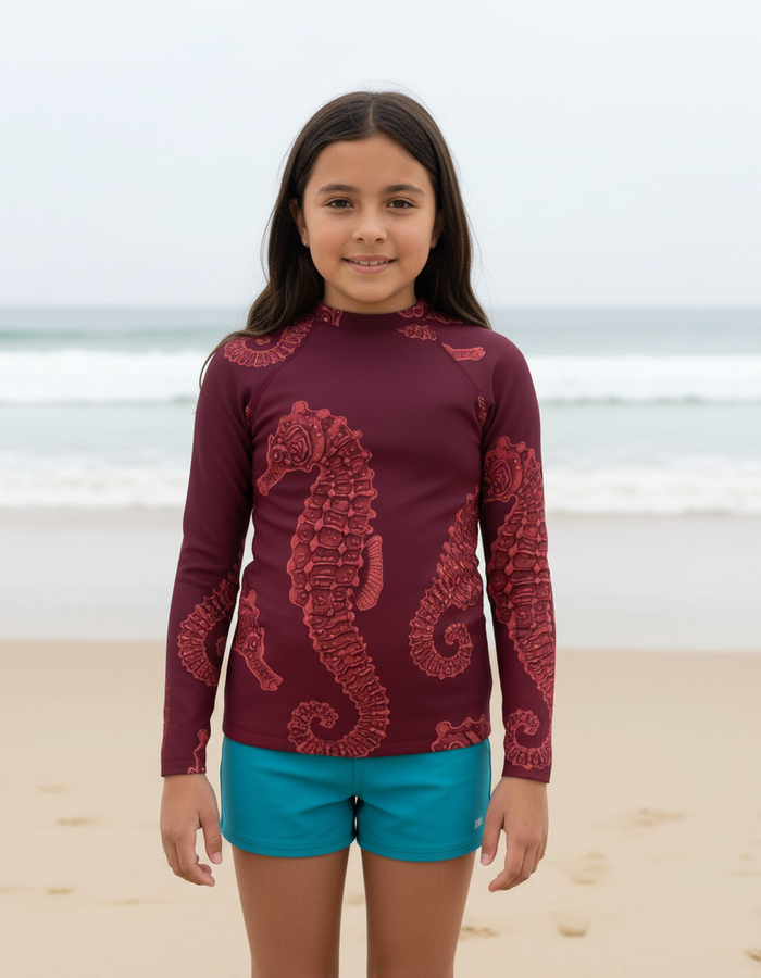 Rashguard — Youth Amaranth Abyss