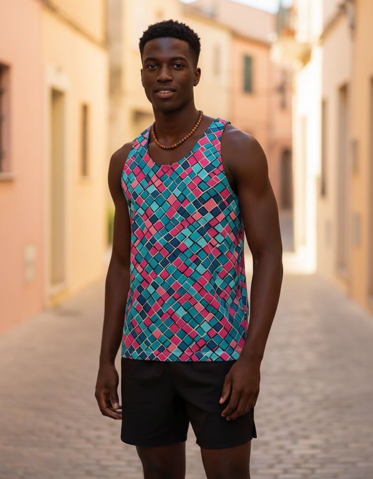 Spiral Dream Vortex Tank Top