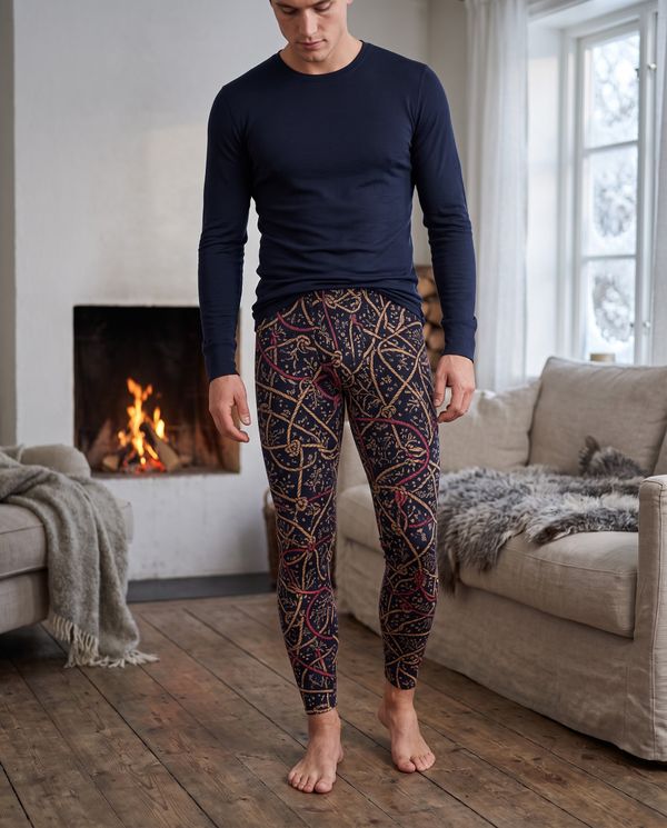 Yuletide men's base layer bottoms