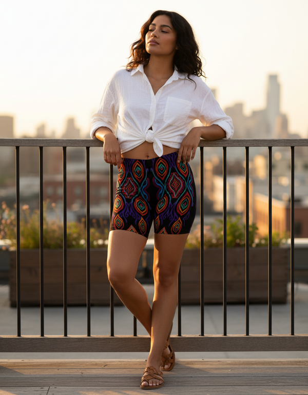 Ikat Collection women's short shorts