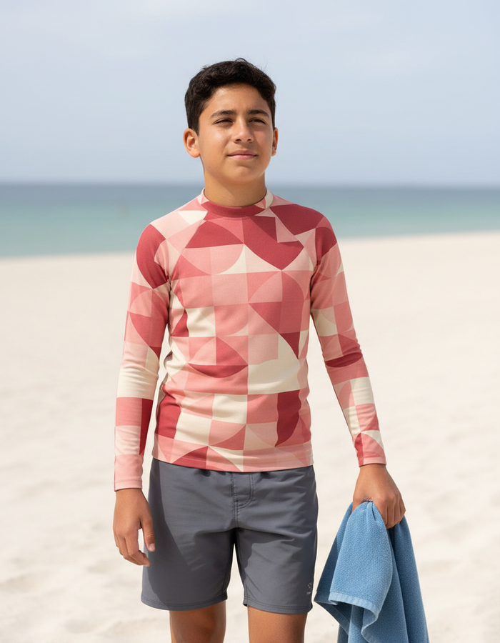 Rashguard — Youth Millennial Pink Dwell