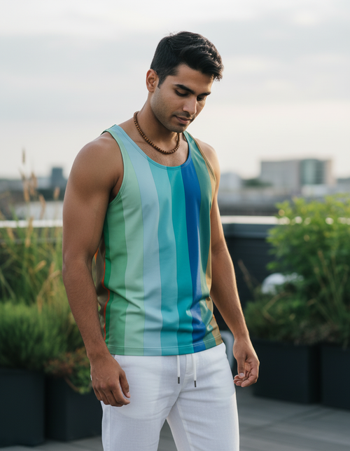 Alexandrite Loom Tank Top Men's Tank Top — Dripper