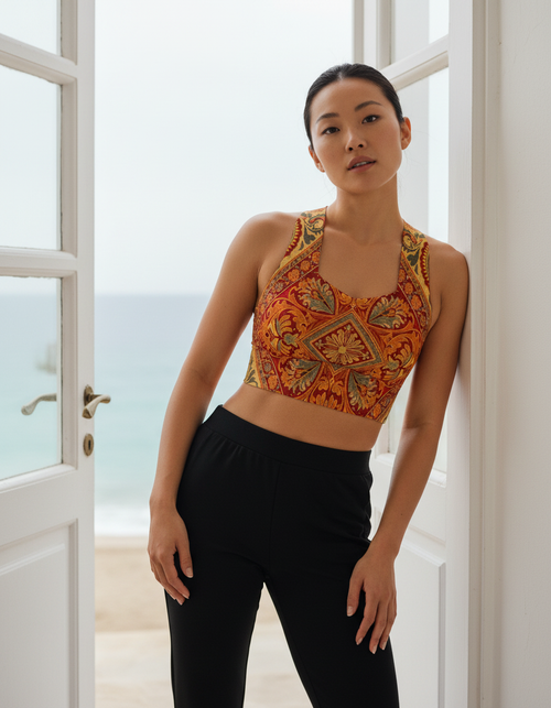 Sahara Sports Bra Longline Sports Bra — Dripper