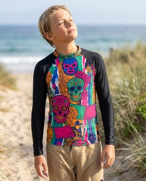 Calaca Rash Guard rashguards