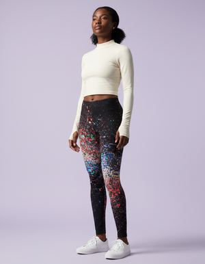 Pixelate full-length leggings