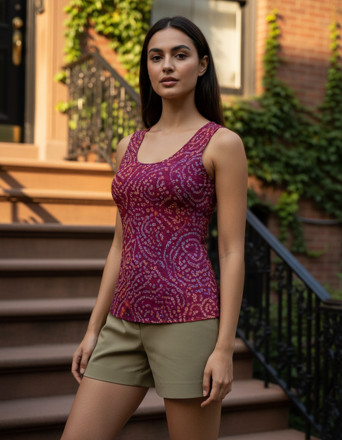 Paisley women's tank tops — Dripper