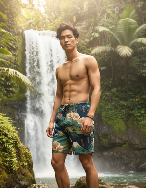 Shinkai Men's Swim Trunks Men's Swim Trunks — Dripper