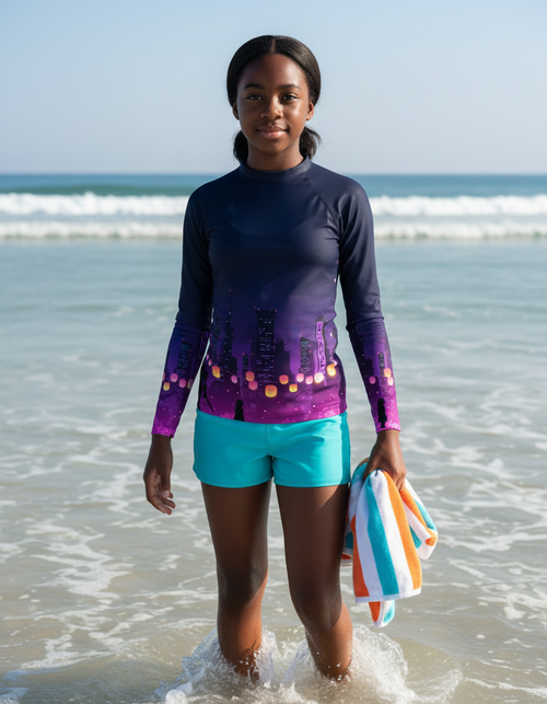 Shinra Youth Rash Guard Youth Rash Guard — Dripper