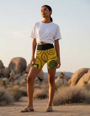 Elysium Yoga Shorts Yoga Shorts — Dripper