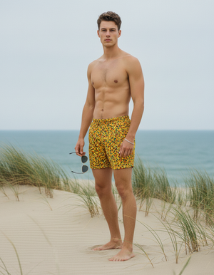 Runway Emerald Sumi men's swim trunks