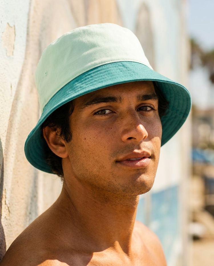Transformative Teal Basil & Pistachio bucket hats