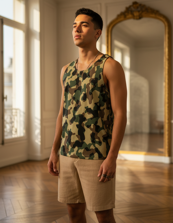 Camo Collection men's tank tops