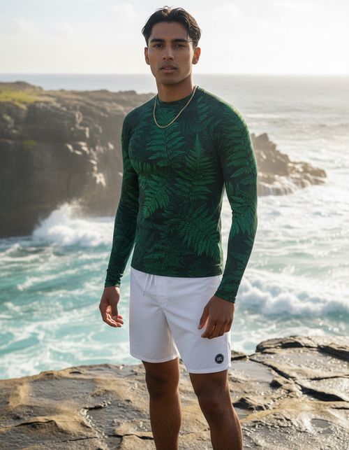 Emerald Rash Guard Men's Rashguard — Dripper