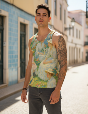 Men's Bouquet tank tops