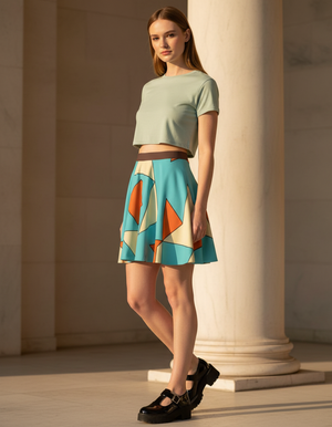 Vector skater skirts