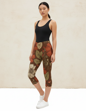 Verdant Capri Leggings Capri Leggings — Dripper