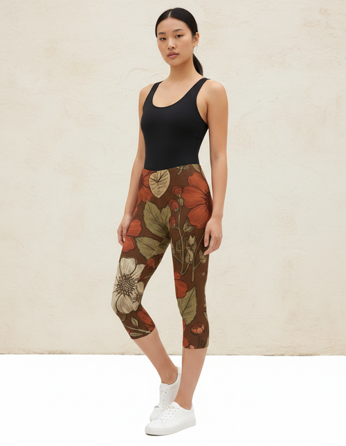Verdant Capri Leggings Capri Leggings — Dripper