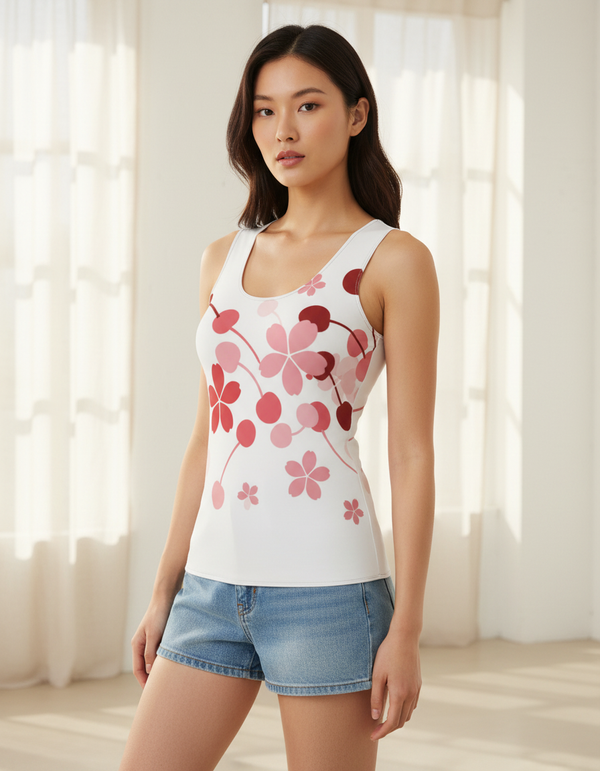 Cherry tank tops