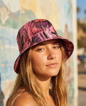 Unisex Amaranth Abyss Bucket Hat bikini — Lolekai