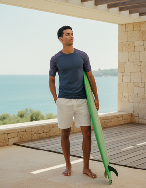Men's Rhodonite Chord men's rashguards