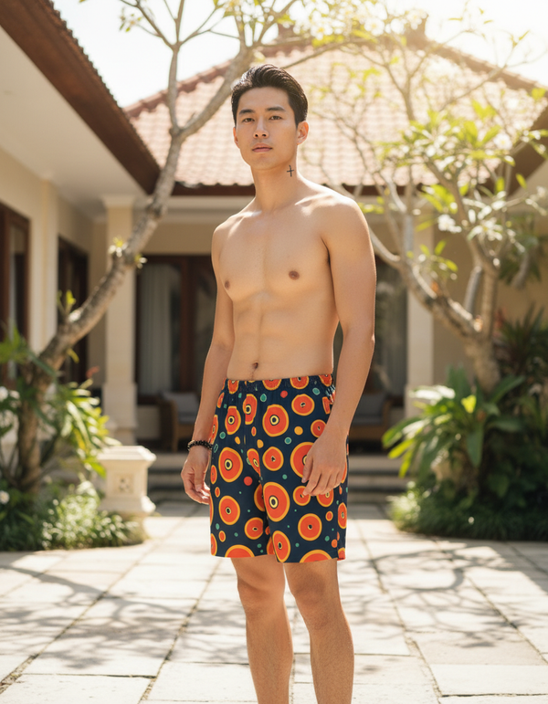 Men's Swim Trunks in Sumi