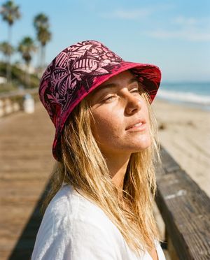 Unisex Hot Pink Lani Kai Bucket Hat Bucket Hat — Lolekai