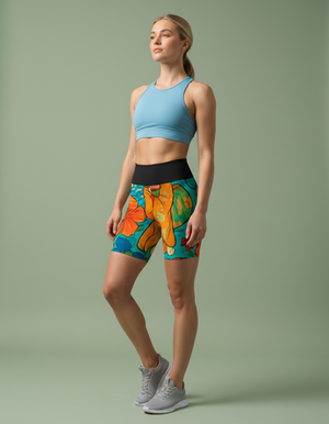 Eclipse Yoga Shorts Yoga Shorts — Dripper