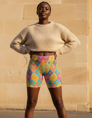 Nara women's short shorts