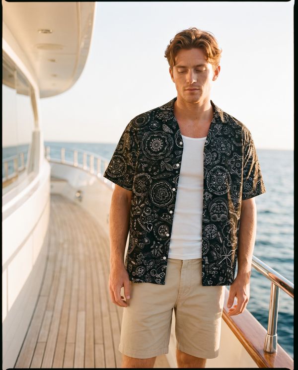 Noir Collection hawaiian shirts