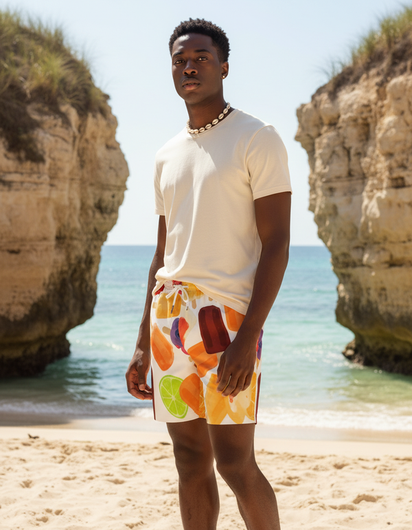 Men's Swim Trunks in Frostbite