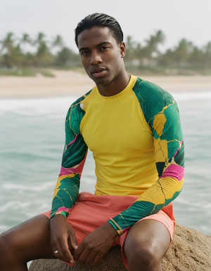 Sizzle Rash Guard bikini — Dripper