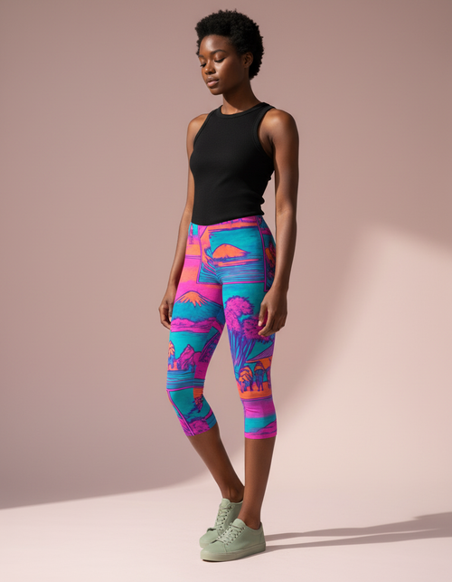 Kaze Capri Leggings bikini — Dripper