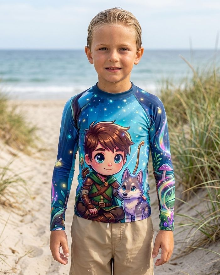 Rashguard — Boys Wolfranger