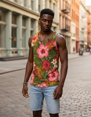 Tropical Collection Tank Tops tank tops