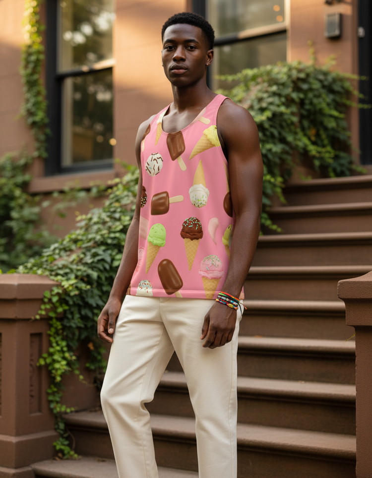Chill Wave Frost Tank Top