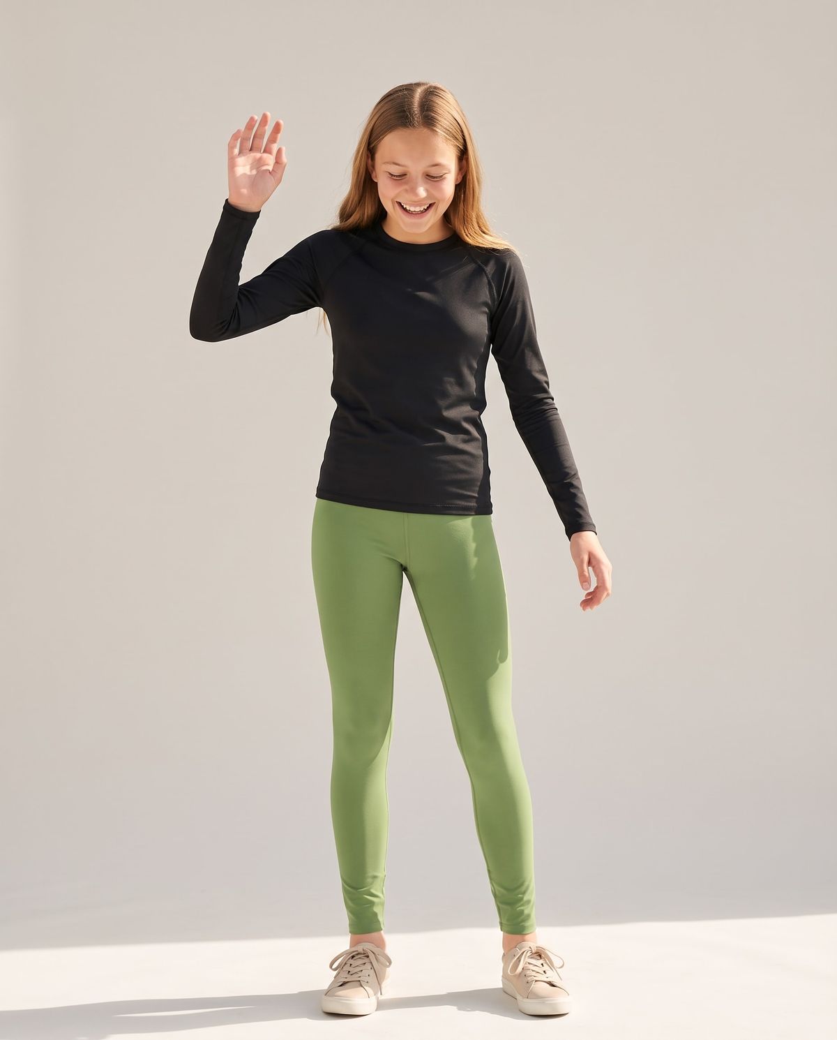 Asparagus Girls Youth Leggings Girls Youth Leggings — Lolekai