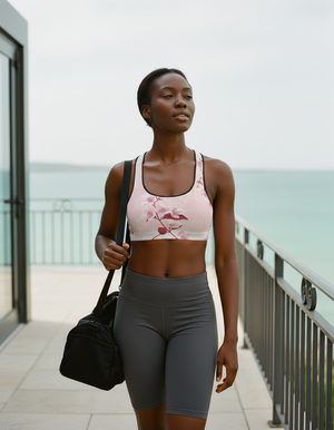 Hot Pink Serenade sports bras