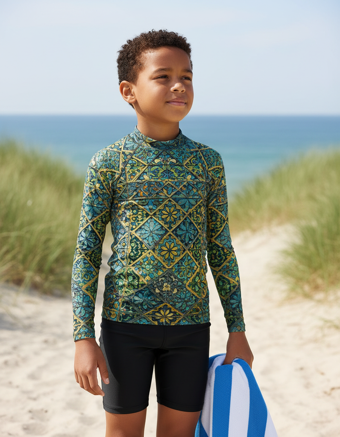 Rashguard — Kids Zellige