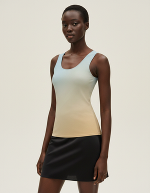 Amber Haze Nebula Tank Top Women's Tank Top — Dripper