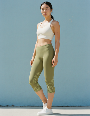 Runway Chartreuse Elysian leggings