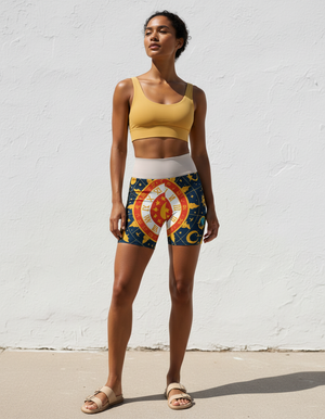 Stellar Yoga Shorts Yoga Shorts — Dripper