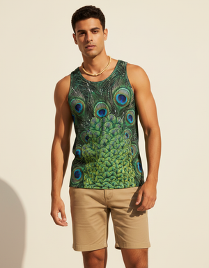 Plume Tank Top Men's Tank Top — Dripper