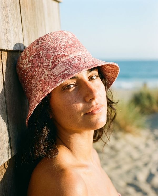 Tea Rose Riad Bucket Hat