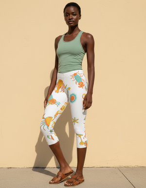 Celeste Leggings Capri Leggings — Dripper
