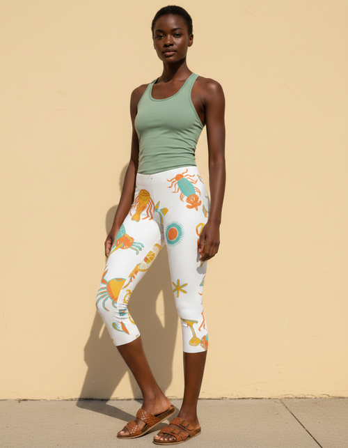 Celeste Capri Leggings Capri Leggings — Dripper