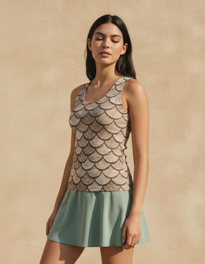 Women's Angora Nereid women's tank tops