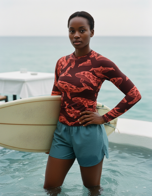 Lava Falls Breeze Rash Guard Women's Rashguard — Dripper