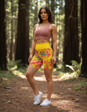 Glint yoga shorts