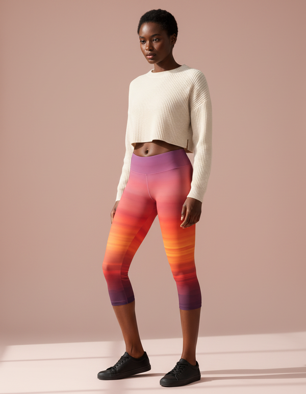 Sunset Collection Capri Leggings capri leggings