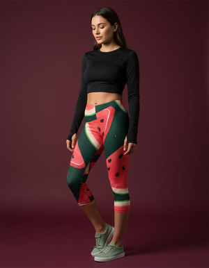 Slice Capri Leggings bikini — Dripper